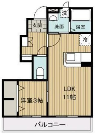 サニースクエアーIIの物件間取画像